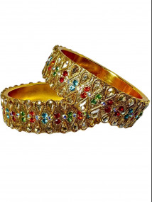Brass Multigolden Bangle (BRK04)