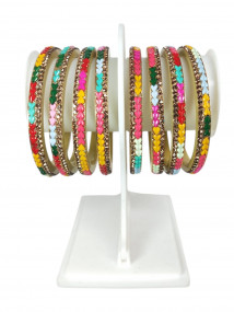 Plastic Bangles 8 chudi (LKC08)