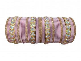 Semi bridal bangels set (BRD23)