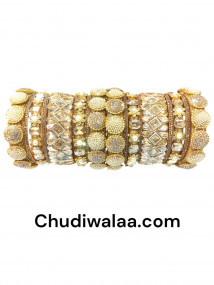 Beautiful Brass+Seep bangdi set (BRS35)