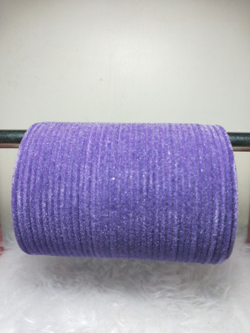 Purple Velvet bangles 36Pcs