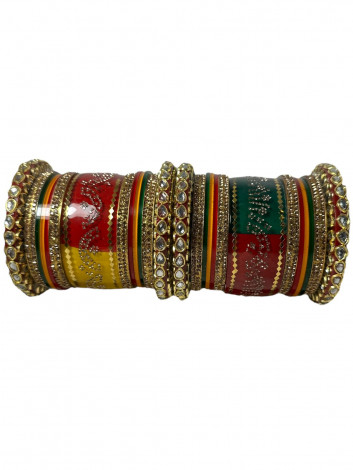 Multi Color Seep / Plastic Bangles Set (PLS05)