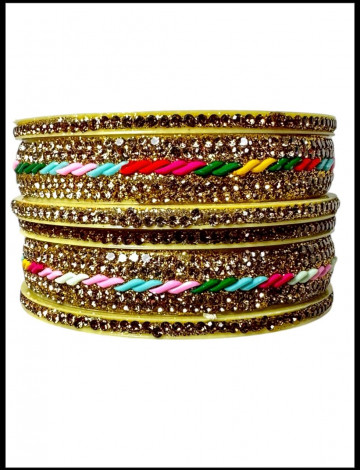 Multi Color Seep Set Bangle (PLS20)