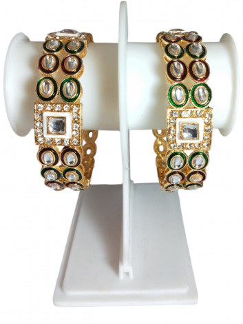 Brass  heavy kada bangles (BRK25)