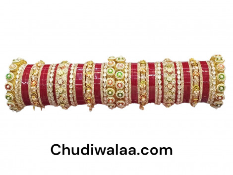 Bridal bangels heavy set (BRD27)