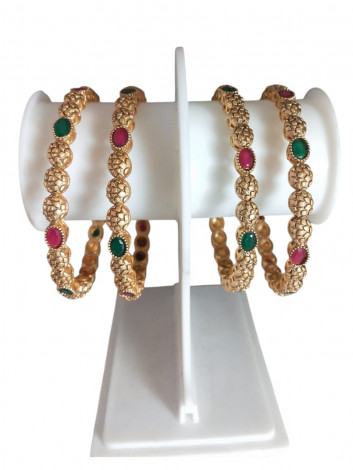 Ad Brass bangles 4 chudi (BRC26)
