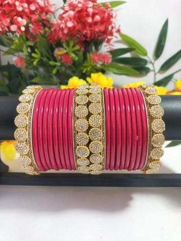 Beautiful Punjabi Lakh Bangles Set (LKS16)