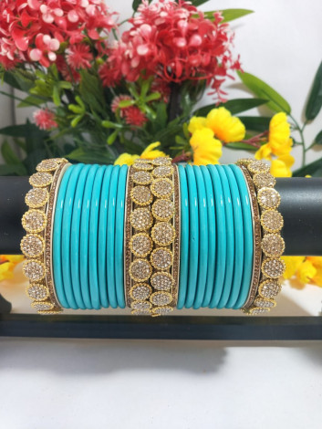 Beautiful Punjabi Lakh Bangles Set (LKS17)
