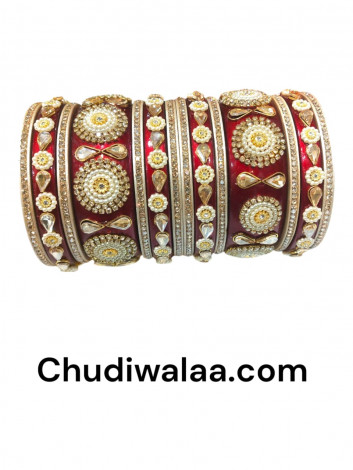 Lac chuda set Bangles with Beautiful design (LKS20)