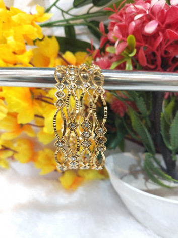 Sikka Metal Gold Chudi (GLC14)