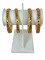 Gold Plated Bangles (4 chudi) (GLC09)