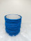 Light Blue Velvet Bangles 36 Pcs