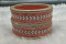 LAKH BANGLES SET ( PEACH )