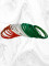 Tiranga velvet bangles 36 pcs (26 jan special)